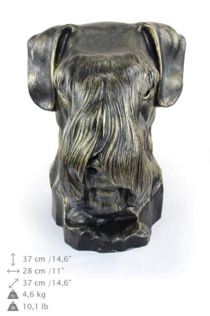 Schnauzer - Uncropped, Dog Big Head Statue, Limited Edition, Artdog - image 1