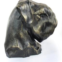 Schnauzer - Uncropped, Dog Big Head Statue, Limited Edition, Artdog - thumbnail 4