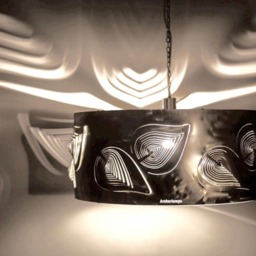 Lamp Big Leaves, Unique Craftsmanship, Quality Stainless Steel, Ceiling Light, Lamp For Life - thumbnail 3