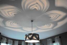 Lamp Big Leaves, Unique Craftsmanship, Quality Stainless Steel, Ceiling Light, Lamp For Life - thumbnail 1