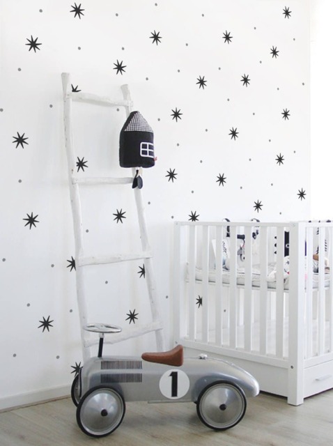 star Dot Wall Decal Nursery Decor, Kids Vinyl Decals - image 1