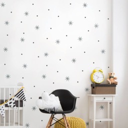 star Dot Wall Decal Nursery Decor, Kids Vinyl Decals - thumbnail 3