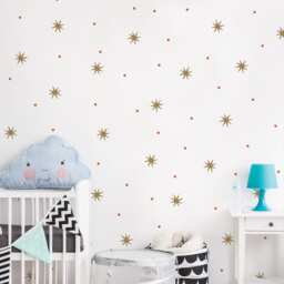 star Dot Wall Decal Nursery Decor, Kids Vinyl Decals - thumbnail 2