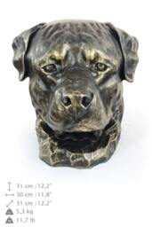 Rottweiler, Dog Big Head Statue, Limited Edition, Artdog - thumbnail 1