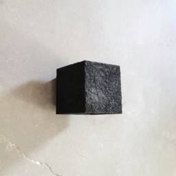 Black Ceramic Cube Wall Sconce Modern Led Up Down Light - thumbnail 4