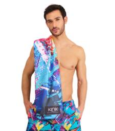 Kiniki Bahama Microfibre Beach Towel - thumbnail 1