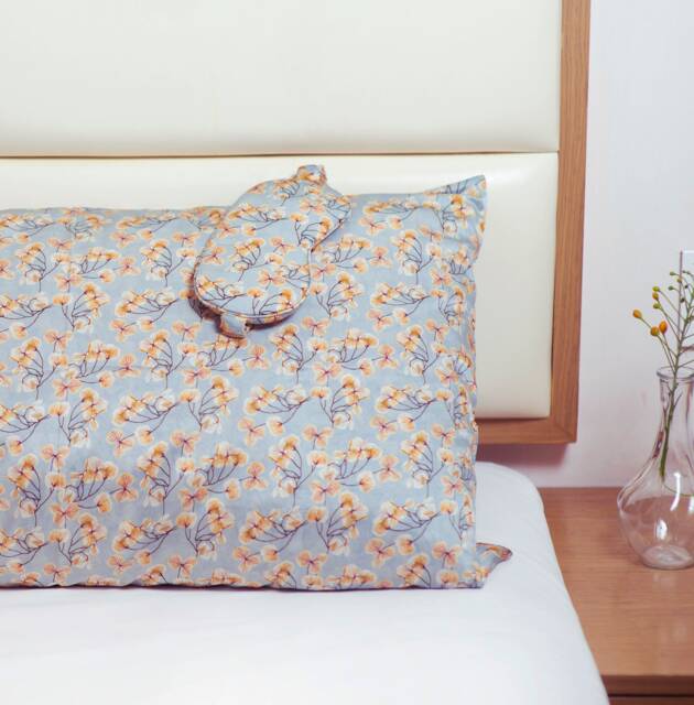100% Mulberry Silk Pillowcase Both Sides Pattern With Eye Mask & Scrunchie Anti Ageing Smooth Skin & Hair Gift For Her Mother'sday - image 1