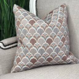 Sale - Art Deco Cushion Cover - Art Deco Pillow Decor Patterned 16 X 40cm - thumbnail 2