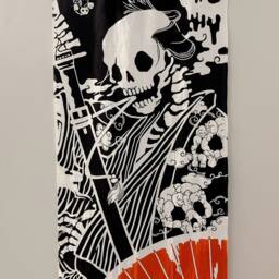 Tapestry Hangers For Tenugui, Plastic Hanger Kit Any Fabric To Display - Rod Wall Hanging - thumbnail 3