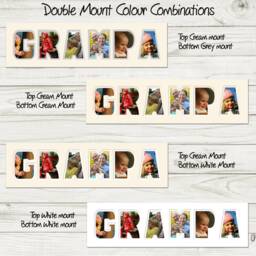 Grampa Photo Frame Word Name Special Gift Father's Day - 1268 By Photos in A Word - thumbnail 2