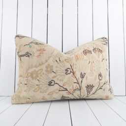 Handmade Kilim Pillow Cover Vintage Turkish - 16x24 - thumbnail 3