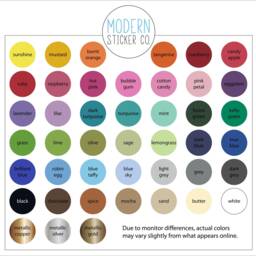 Swirly Fancy Name Decal, Girls Room Gold Wall Sticker, Swirl Vinyl Decal For Nursery, Child Or Dorm Room, Choose Color C372 - thumbnail 2