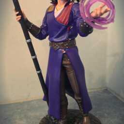 Gale - Bg3 3D Printed Figure 18 Scale - thumbnail 4