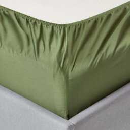 Organic Cotton Fitted Sheet 400 Tc, Fully Elasticated Extra Deep Skirt Oeko-Tex?? Certified, Soft & Hypoallergenic - 5 Colours 18 - thumbnail 2