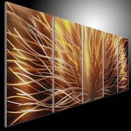 Large Abstract Metal Wall Art, Modern Sculpture, Indoor Outdoor Decor - thumbnail 1