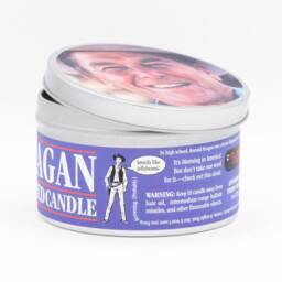 Ronald Reagan Scented Candle - Funny Gift For A Republican Gop Conservative 80S Gift Cold War Jellybeans - thumbnail 2