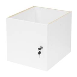 Lockable Kallax Door For Ikea Shelving & Expedit/With Or Without Shelf White Keyed Alike - thumbnail 3