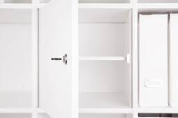 Lockable Kallax Door For Ikea Shelving & Expedit/With Or Without Shelf White Keyed Alike - thumbnail 1