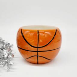 Basketball Ceramic Planter Sports Lover Gift, 4 - thumbnail 2