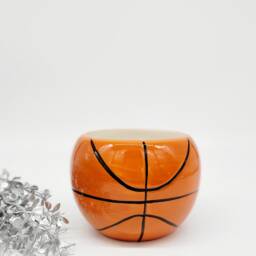 Basketball Ceramic Planter Sports Lover Gift, 4 - thumbnail 3