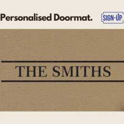 Personalised Custom Doormat - Cozy Coir Welcome Mat New Home Gift - thumbnail 3