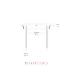 Solid Wood Dining Table, Handmade Furniture - Palafrugell - thumbnail 4