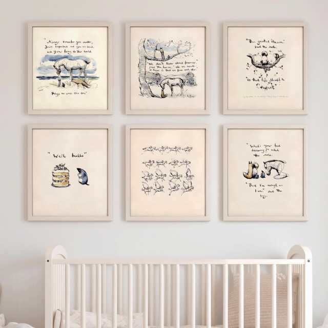 Framed Print Charlie Mackesy The Boy, Mole, Fox & Horse - Perfect For Nursery/Kids Rooms, Newborn Baby High Quality Art Poster - image 1