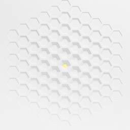 Minimalist Honeycomb Wall Sculpture, Wall Art, Paper Layered Artwork, Organic D??cor - thumbnail 2