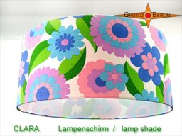 Vintage Lampshade Clara ??45 cm Prilblumen Retrodesign 70S Lamp - thumbnail 1