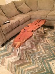 Solid Mesquite Coffee Table Or Bench - thumbnail 1