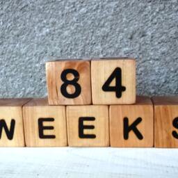 Wooden Age Blocks, Baby Months Kids Nursery Decor, Blocks For Photo Session, Wooden Toy, Eco Fiendly - thumbnail 2