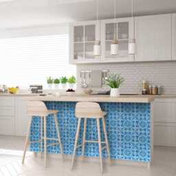 Tiles Decals Set Of 24 Spanish Portuguese Tile Stickers Wall Mural Kitchen Bathroom Tiles H23 - thumbnail 1