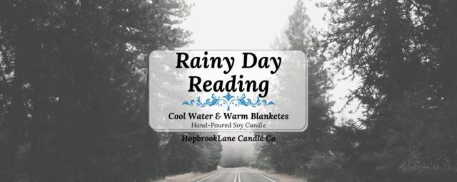 Rainy Day Reading - Bookish Candle - image 1
