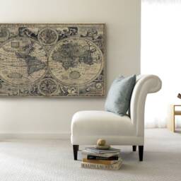 1626 Old World Map Historic Antique Style Wanderlust Fine Print Old Map Of The World Wall Decor Housewarming Gift - thumbnail 3