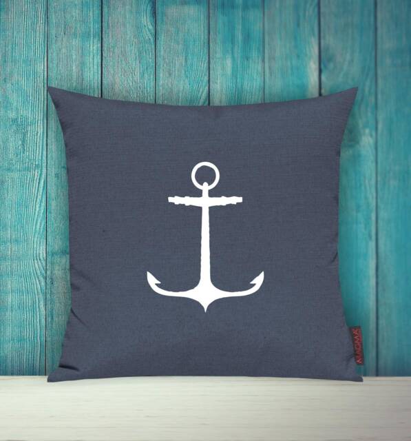 Pillow Covers, Cushions, Decorative Sailing Anchor - image 1