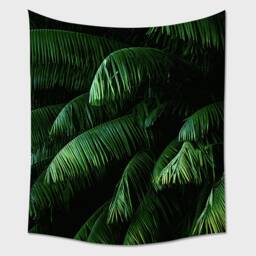 Palm Leaf, Photo Tapestry, Tropical Tapestry, Wall Decor, Nature Tapestry, Wall Hanging, Palm Tree Forest, Palm Tapestry, Jungle Tapestry - thumbnail 2
