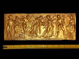 Gilt Or White French Style Decorative Wall Furniture Moulding Plaque Pediment Frame Plastic Decoration - thumbnail 1
