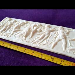 Gilt Or White French Style Decorative Wall Furniture Moulding Plaque Pediment Frame Plastic Decoration - thumbnail 4
