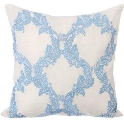 "Decorative Blue Pillow Case 24""x24""/26""x26" - thumbnail 3