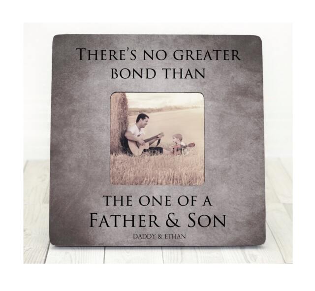 Fathers Day Gift For Dad, Dad Frame, Gift, Father & Son, Daddy From Son Daughter, Picture Frame - image 1