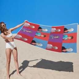 Golden Girls Beach Towel, Towel, 80S, Girls, 80S Tv, Face Towels, Home, Cult - thumbnail 2