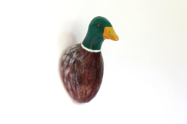 Duck Faux Taxidermy Wall Decor - image 1