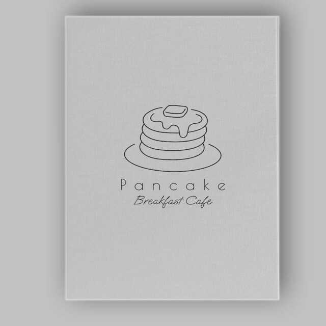 Minimalist Pancake Breakfast Cafe Line Drawing Canvas Wall Art Print Decor Picture Ready To Hang - image 1