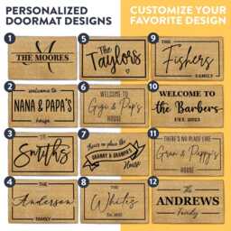 Personalised Family Doormat - Thoughtful New Home Gift - thumbnail 2