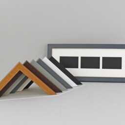 Instax Wide. Suits Three Wide Sized Photos, Visual Aperture 9.5x5.8cm. 15x40cm Wooden Multi Frame. Shows Photo Only - Not Border - thumbnail 3