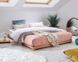 Low Loft Wooden Bed Frame By Get Laid Beds