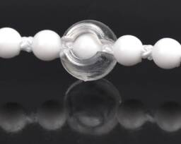 Blind Chain Stops in Either White Or Clear Various Pack Amounts Available - thumbnail 1