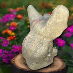 Large Flying Bat Statue Concrete Decor Gothic Garden Sculpture Spooky Outdoor Ornament Handmade Figurine Bat Lover Gift Yard Art - thumbnail 4