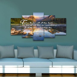 Proverbs 35-6 #9 Kjv Biblical Wall Art, Bible Quote Verse Prints, Christian Art Gifts, Religious Prints - thumbnail 2