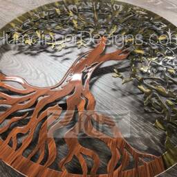 Metal Tree Of Life Wall Art - 36 - thumbnail 4
